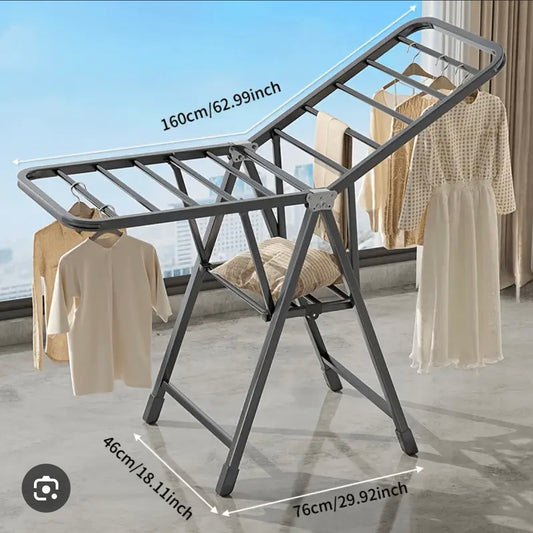Foldable cloth rack