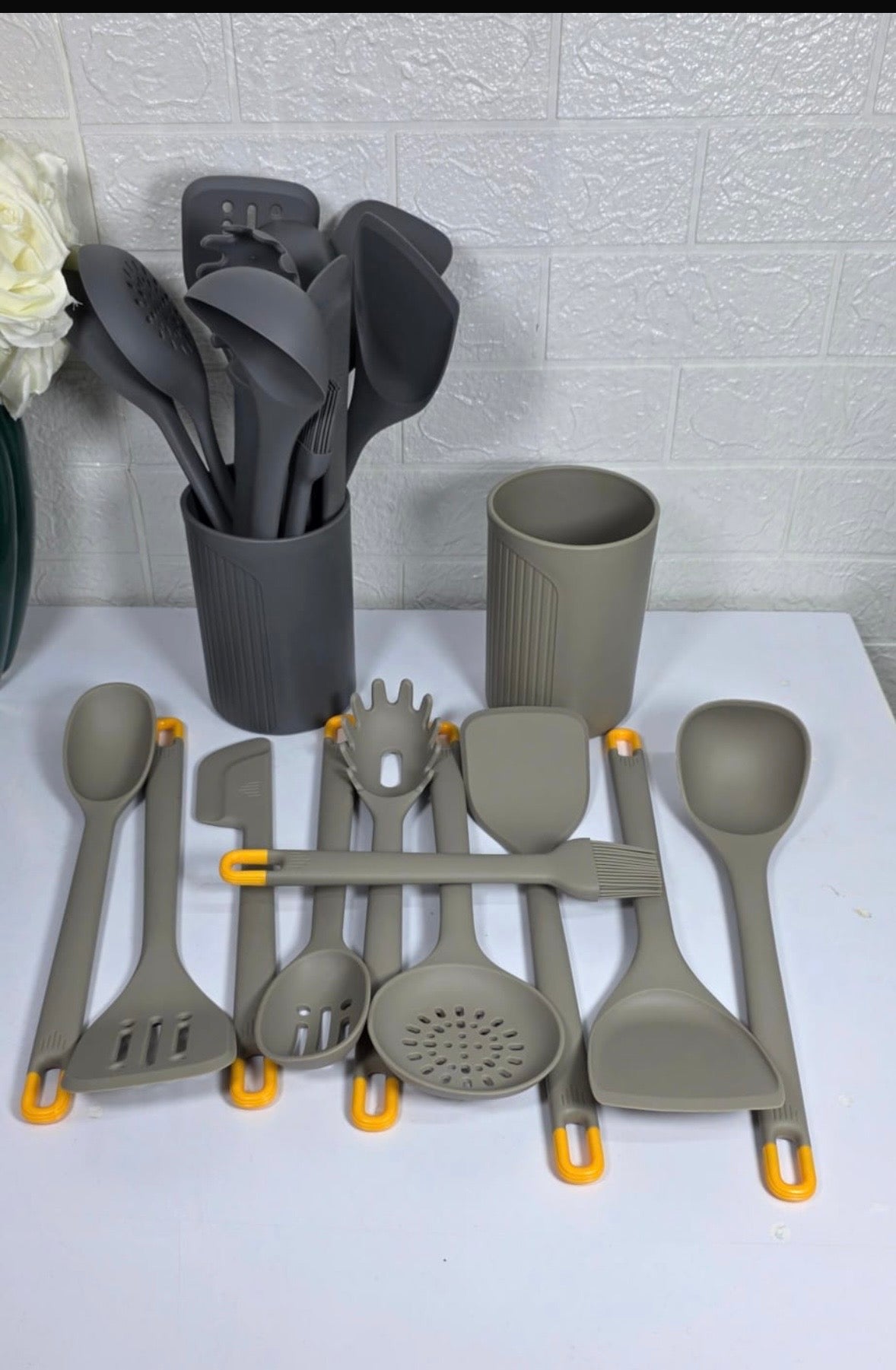 11 pcs Quality silicone spoons