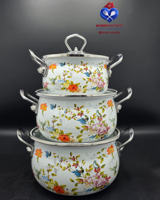 Enamel cookware set