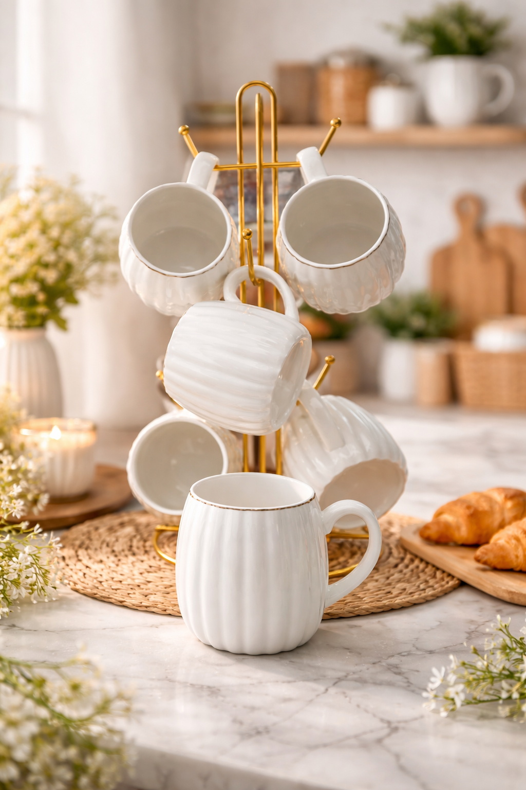 Pumpkin 6pcs mugs