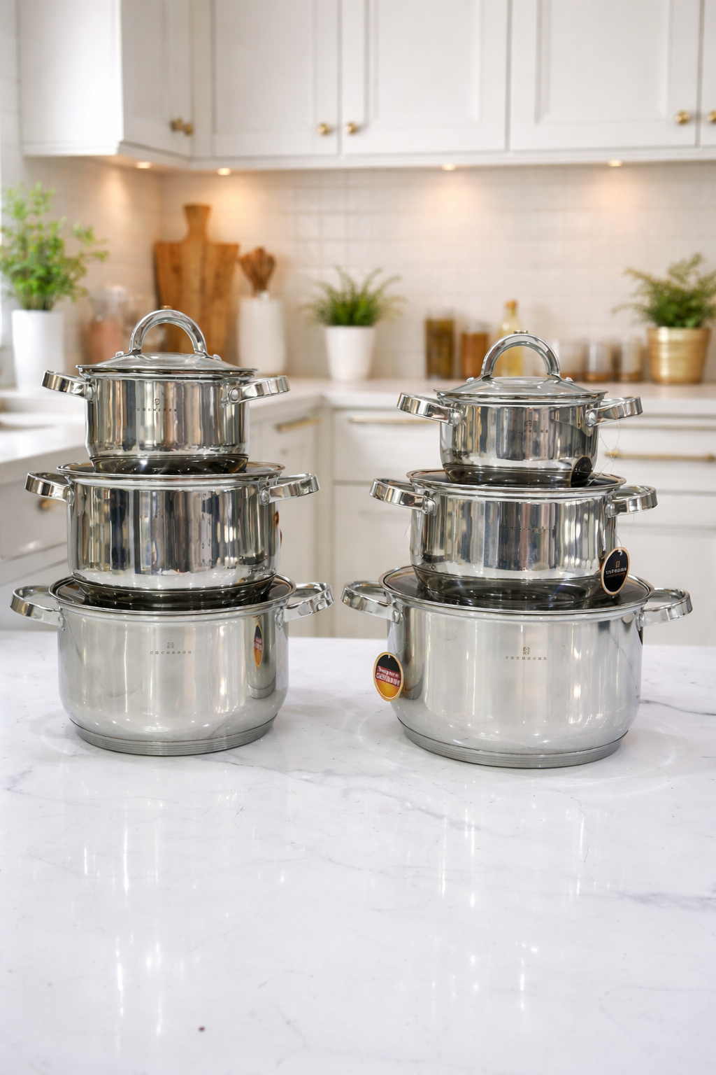 12pcs edenberg stainless cookware
