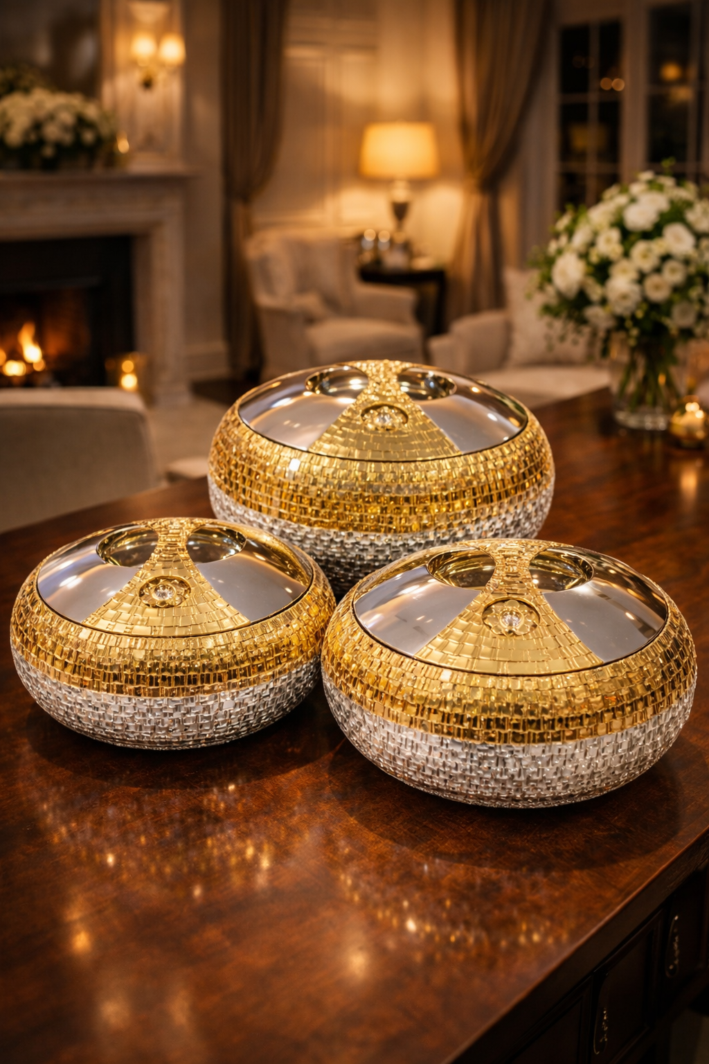3 pcs luxurious hotpots