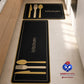 2 pcs rubber  kitchen mats