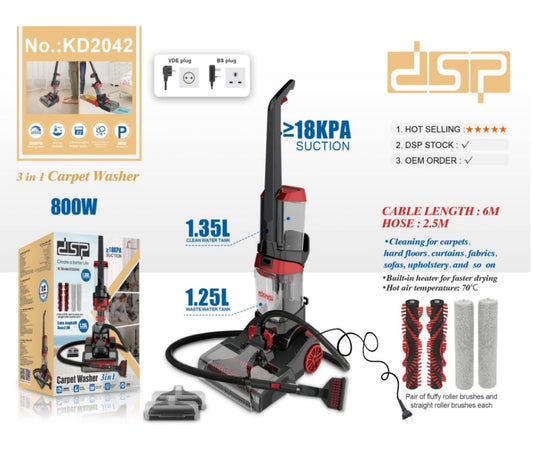 Dsp wet &dry vacuum cleaner