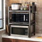 2 tier microwave stand