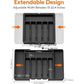 Expandable plastic cutlery  organizer