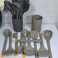 11 pcs Quality silicone spoons