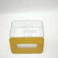 Servitte holder with bamboo lid