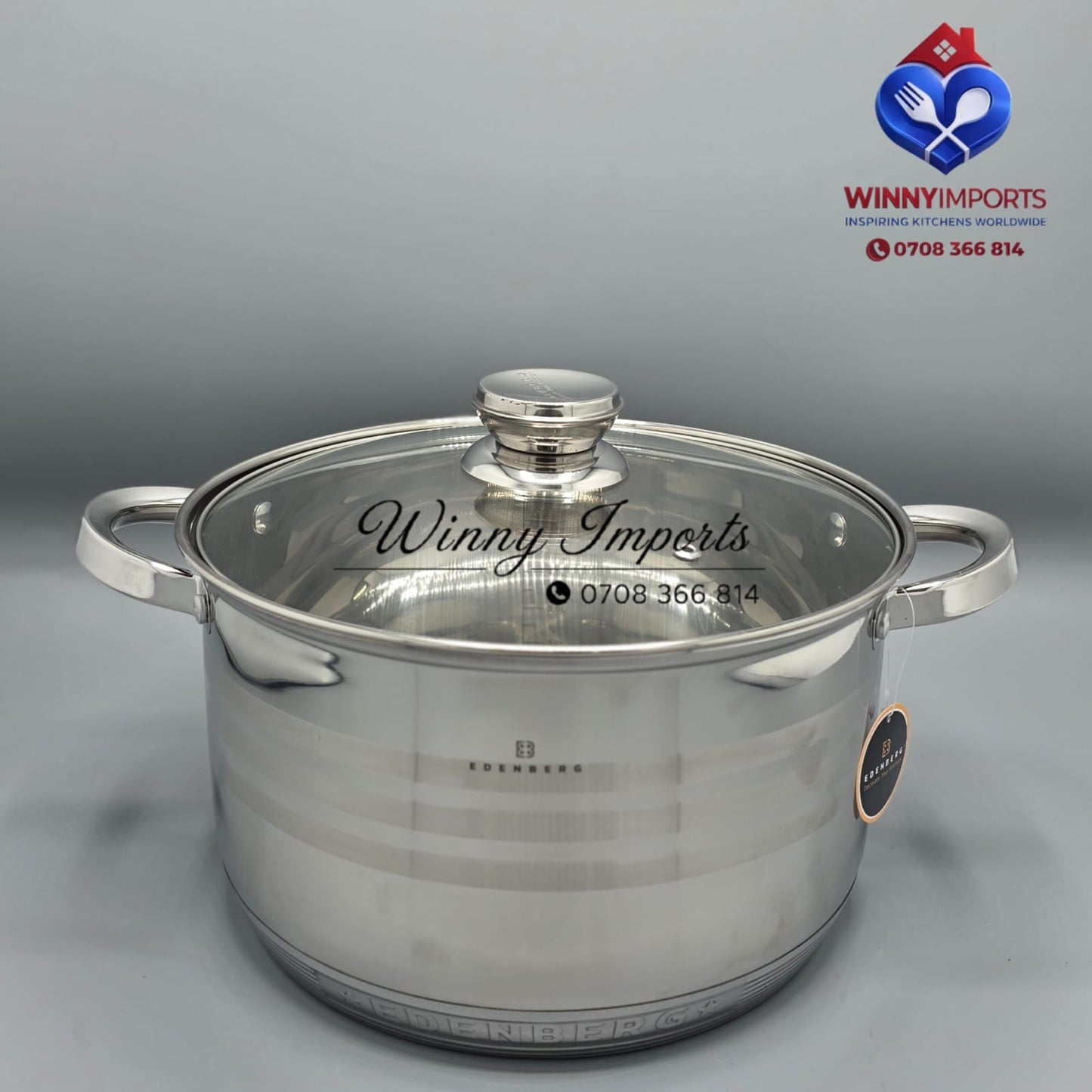 12 pieces edenberg stainless