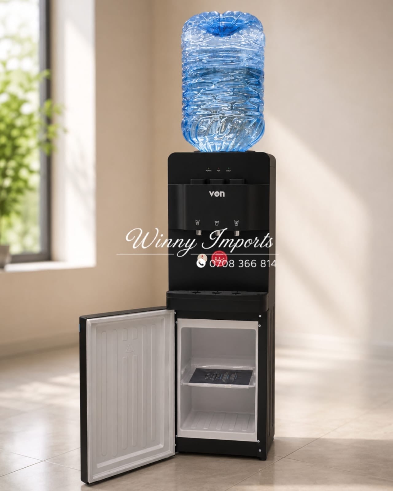 Von 3 taps water dispenser