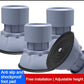 Washing machine/fridge anti vibration pads