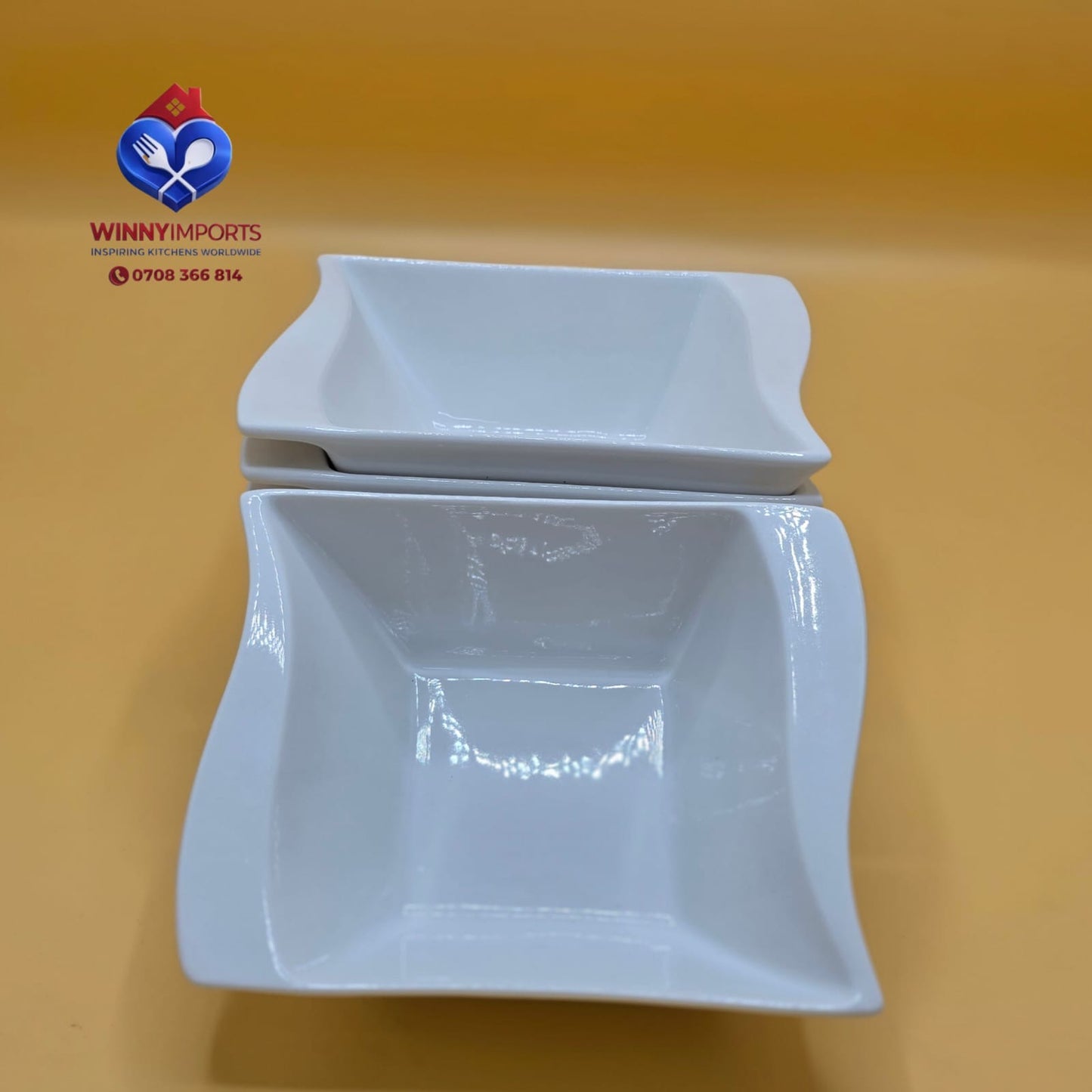 30 pcs wavy dinner set