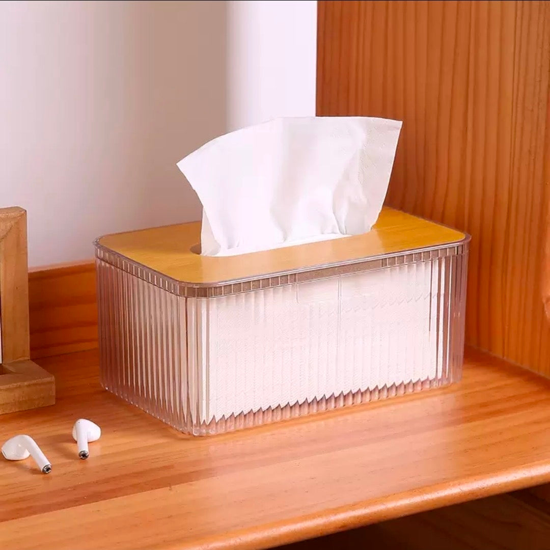 Servitte holder with bamboo lid