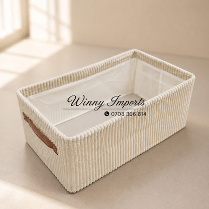 Velvet closet organizer