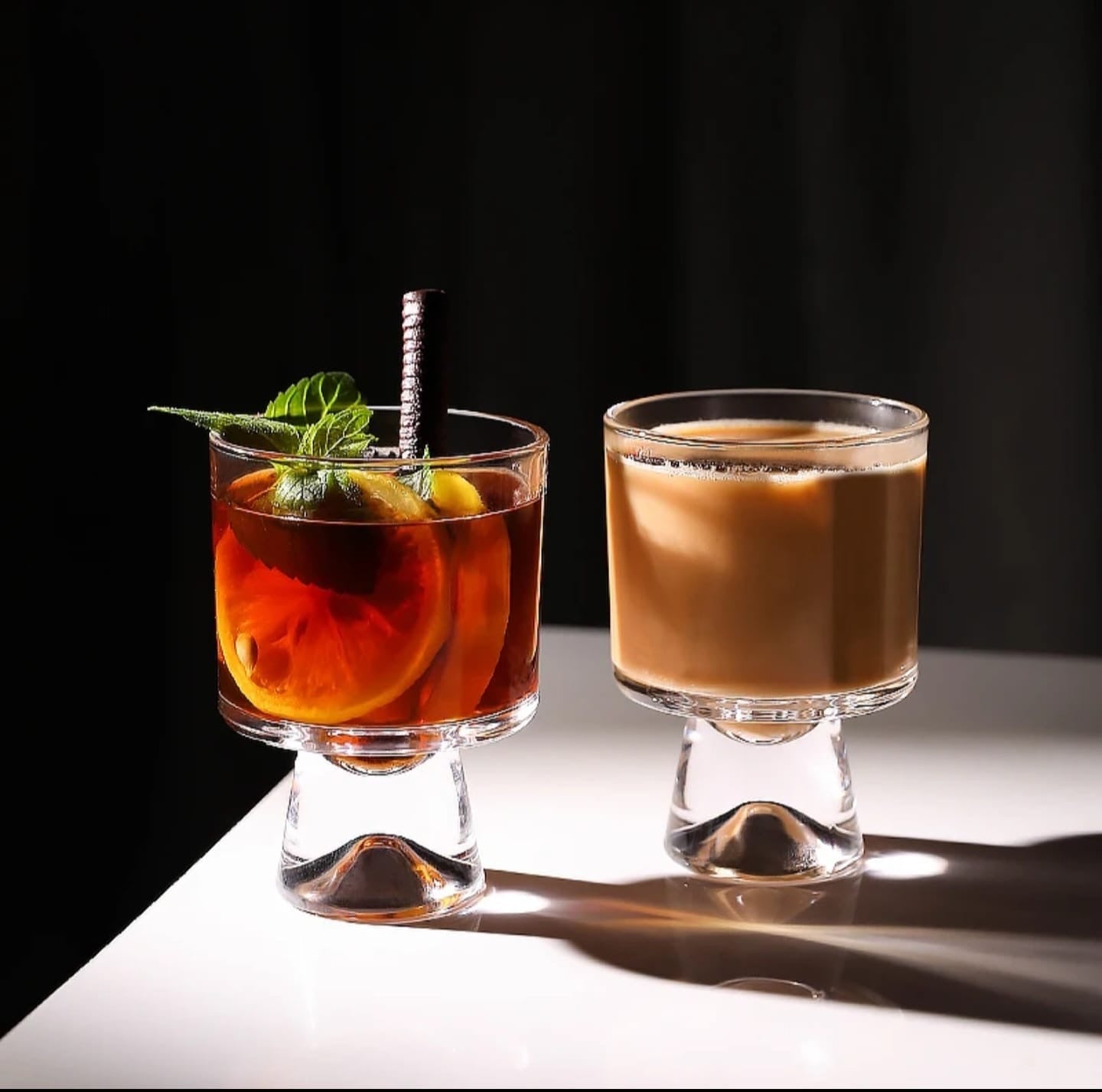 6pcs  mountain glasses