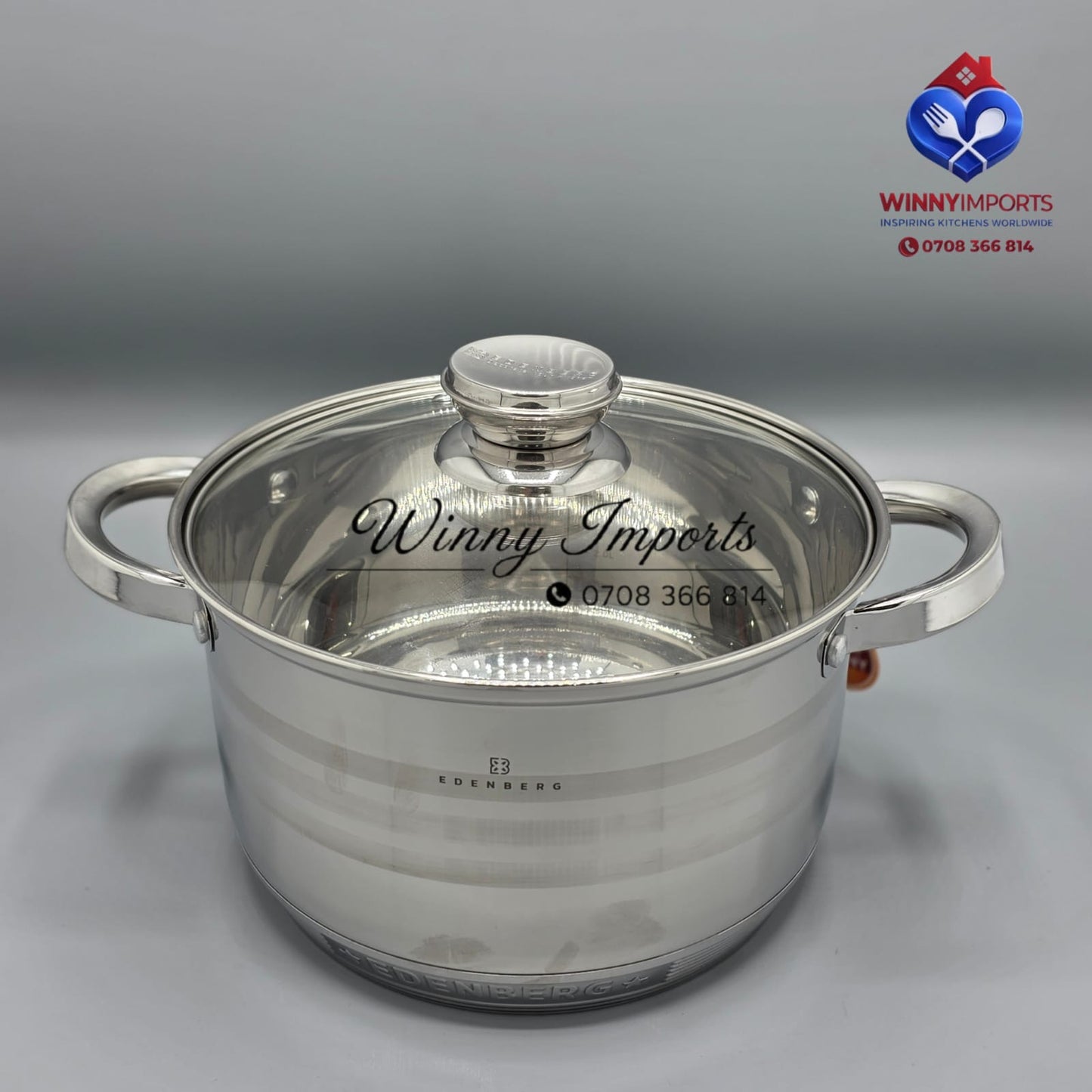 12 pieces edenberg stainless