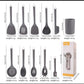 11 pcs Quality silicone spoons