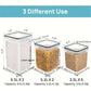 Cereal storage containers