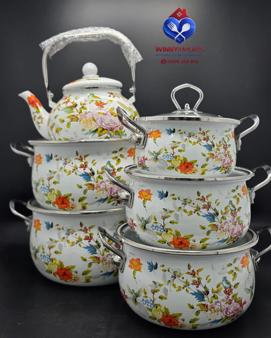 Enamel cookware set