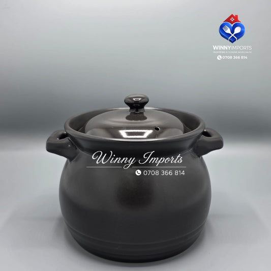 Porcelain cooking pot