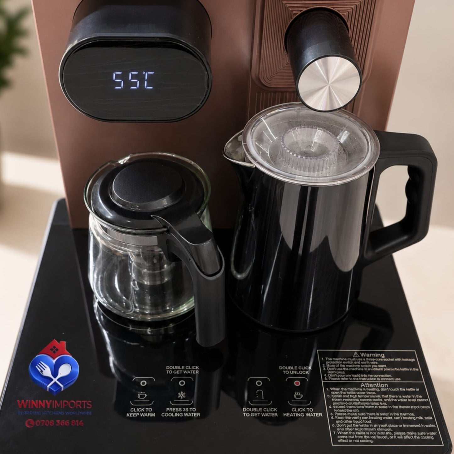 Premier bottomload water dispenser