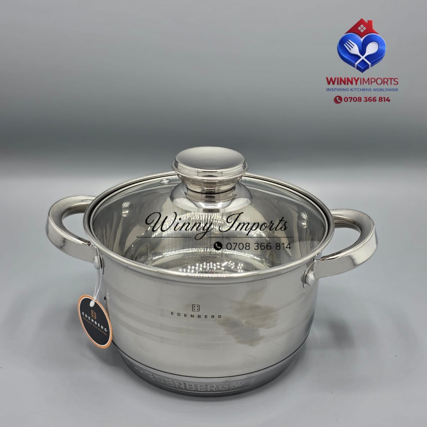 12 pieces edenberg stainless