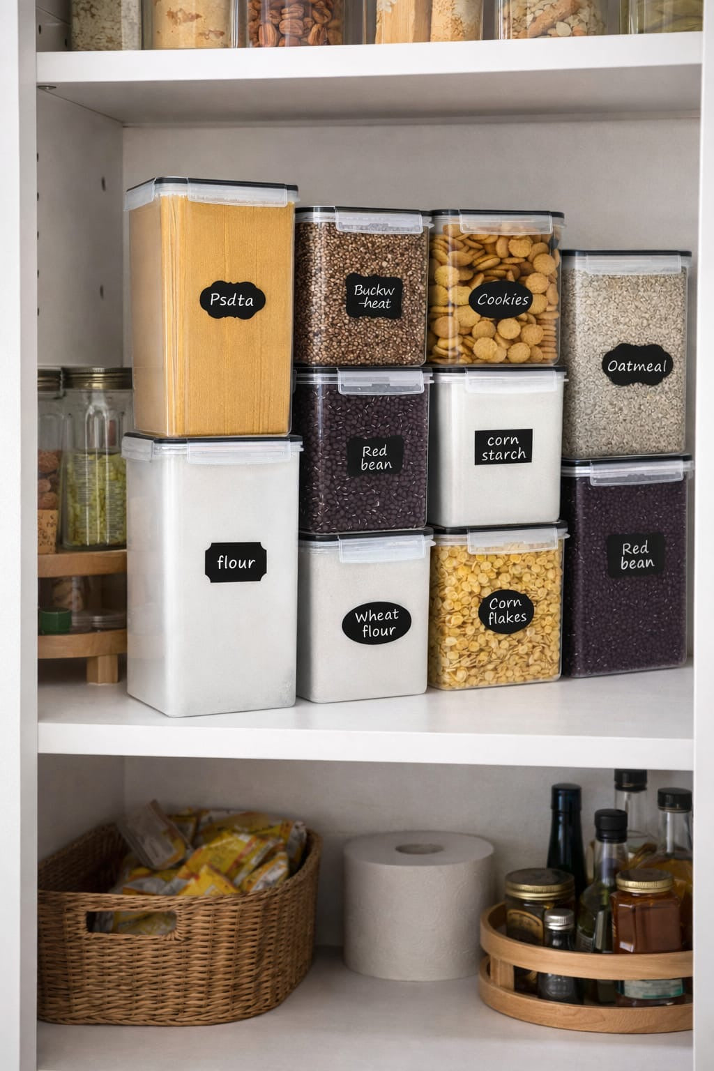 Cereal storage containers