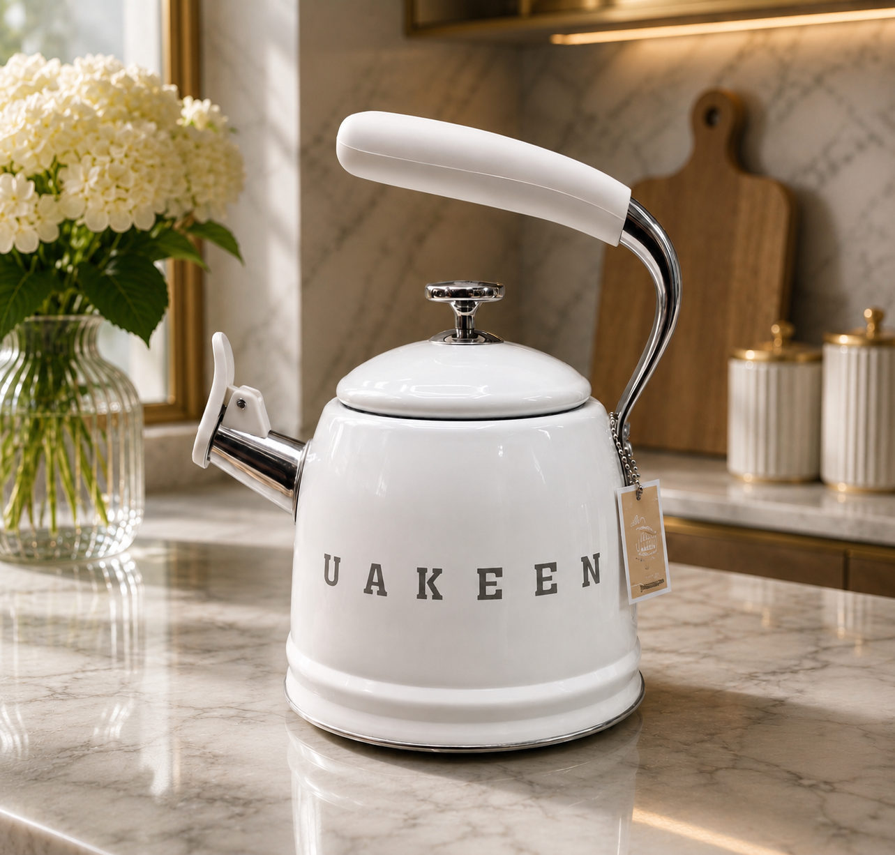 Uakeen whistling kettle