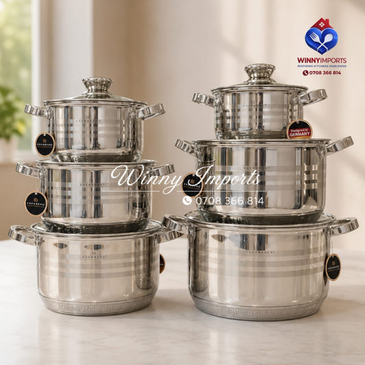 12 pieces edenberg stainless