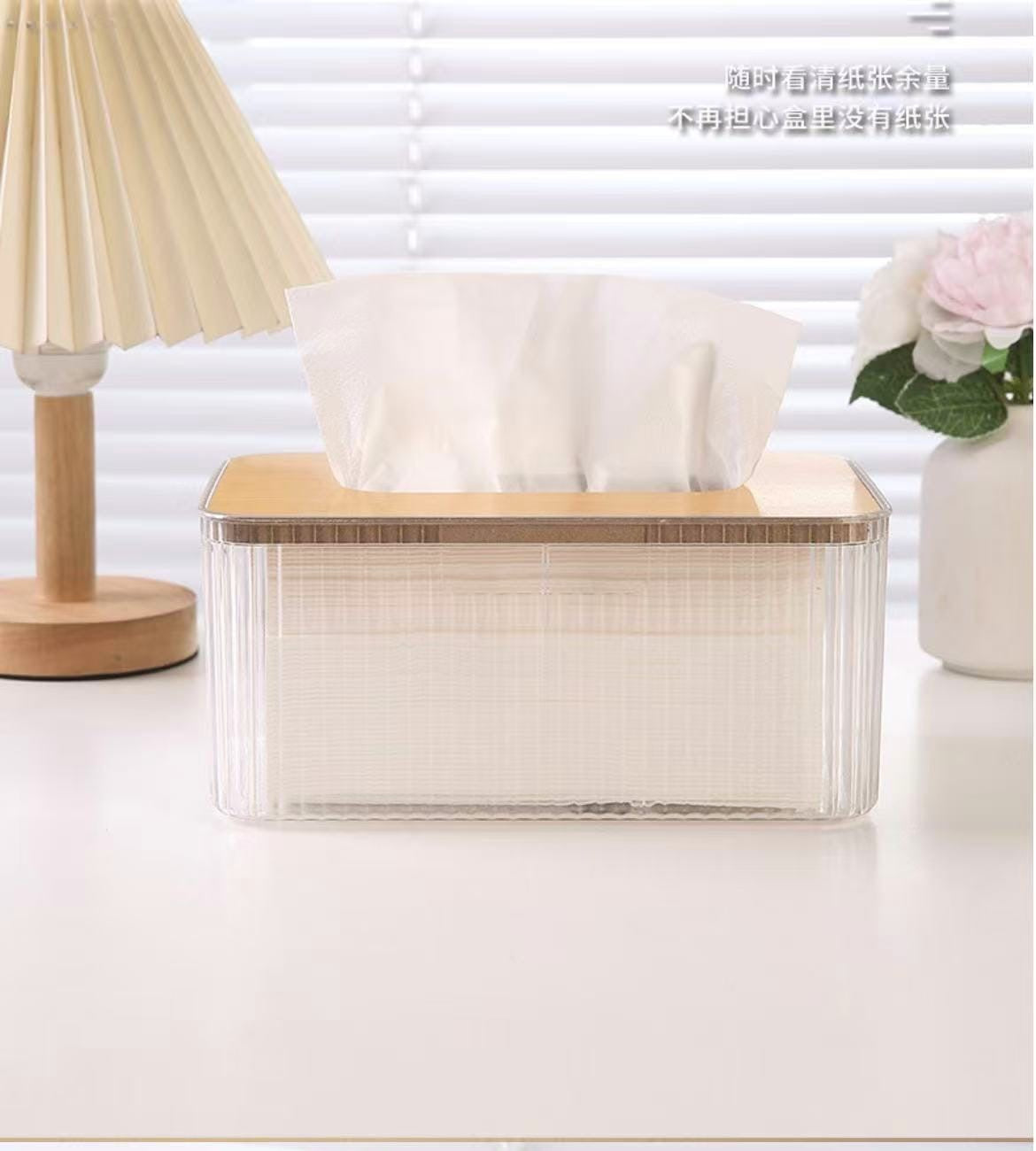 Servitte holder with bamboo lid
