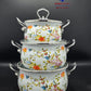 Enamel cookware set