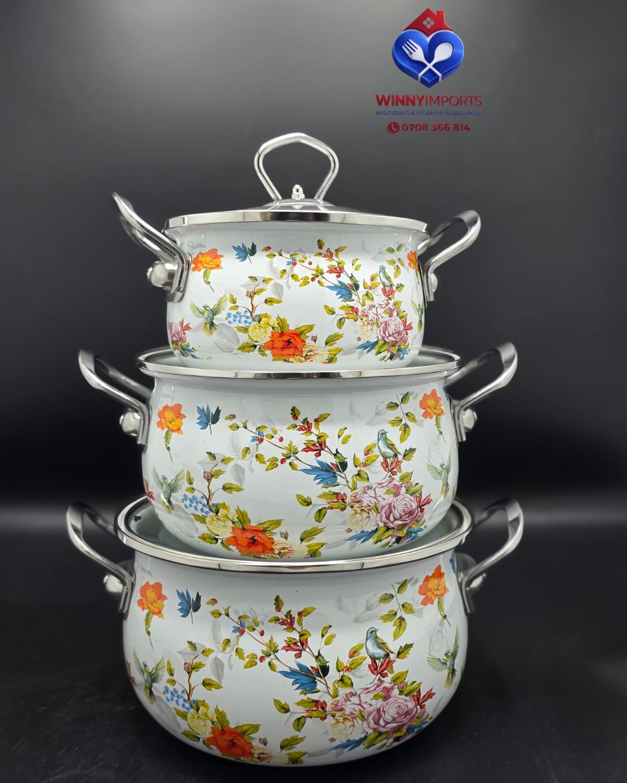 Enamel cookware set