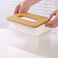 Servitte holder with bamboo lid