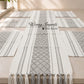 Table runner with 6 mats