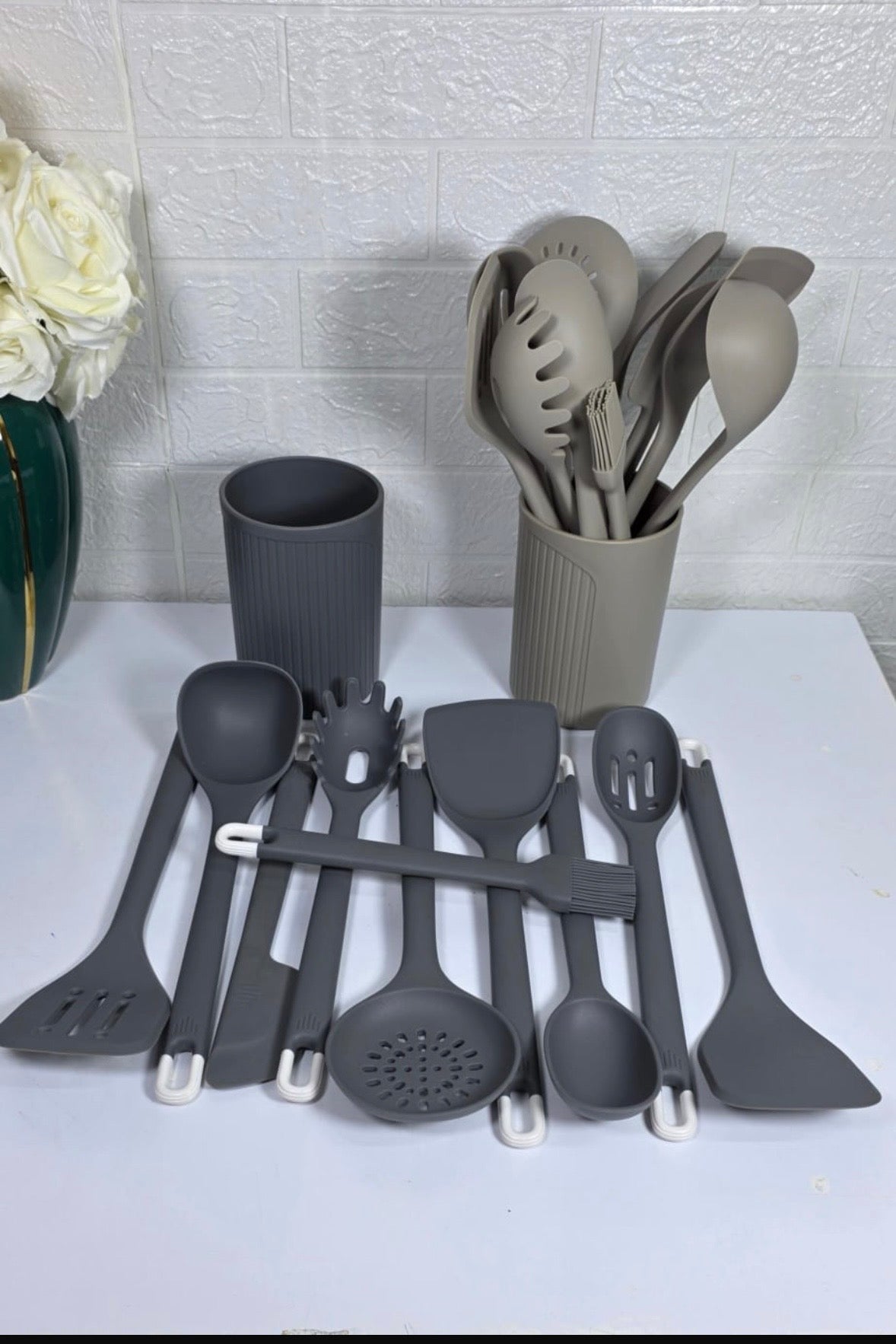 11 pcs Quality silicone spoons