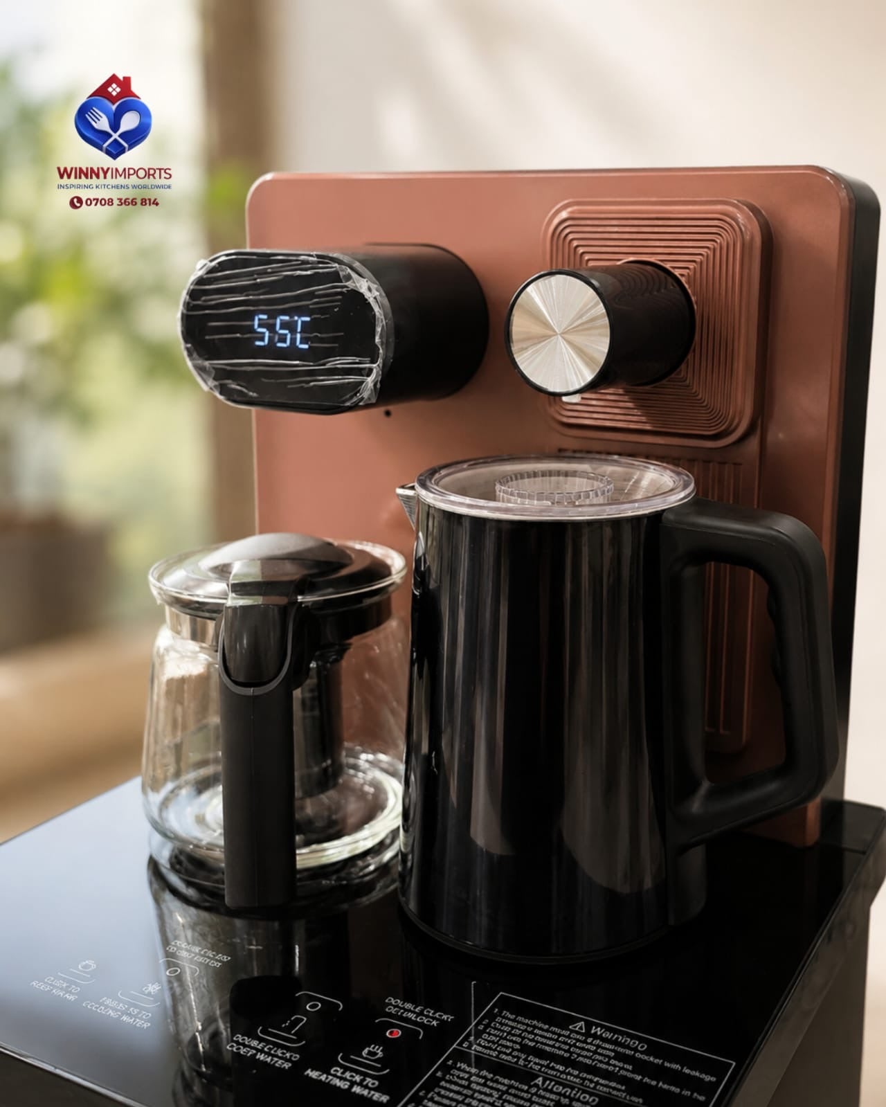 Premier bottomload water dispenser