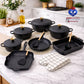 11 Piece Cast Iron Cookware Set