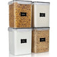 4pcs storage container
