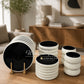 24pcs chubby dinner set