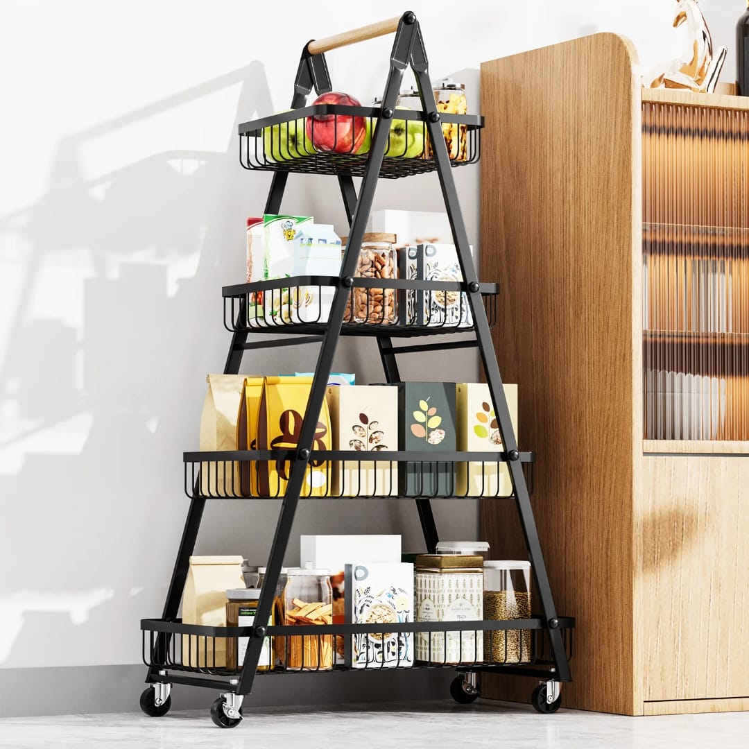 4 tier multipurpose rack