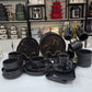 32 pieces marble dinner set
