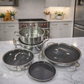 9pcs 3ply stainless steal cookware