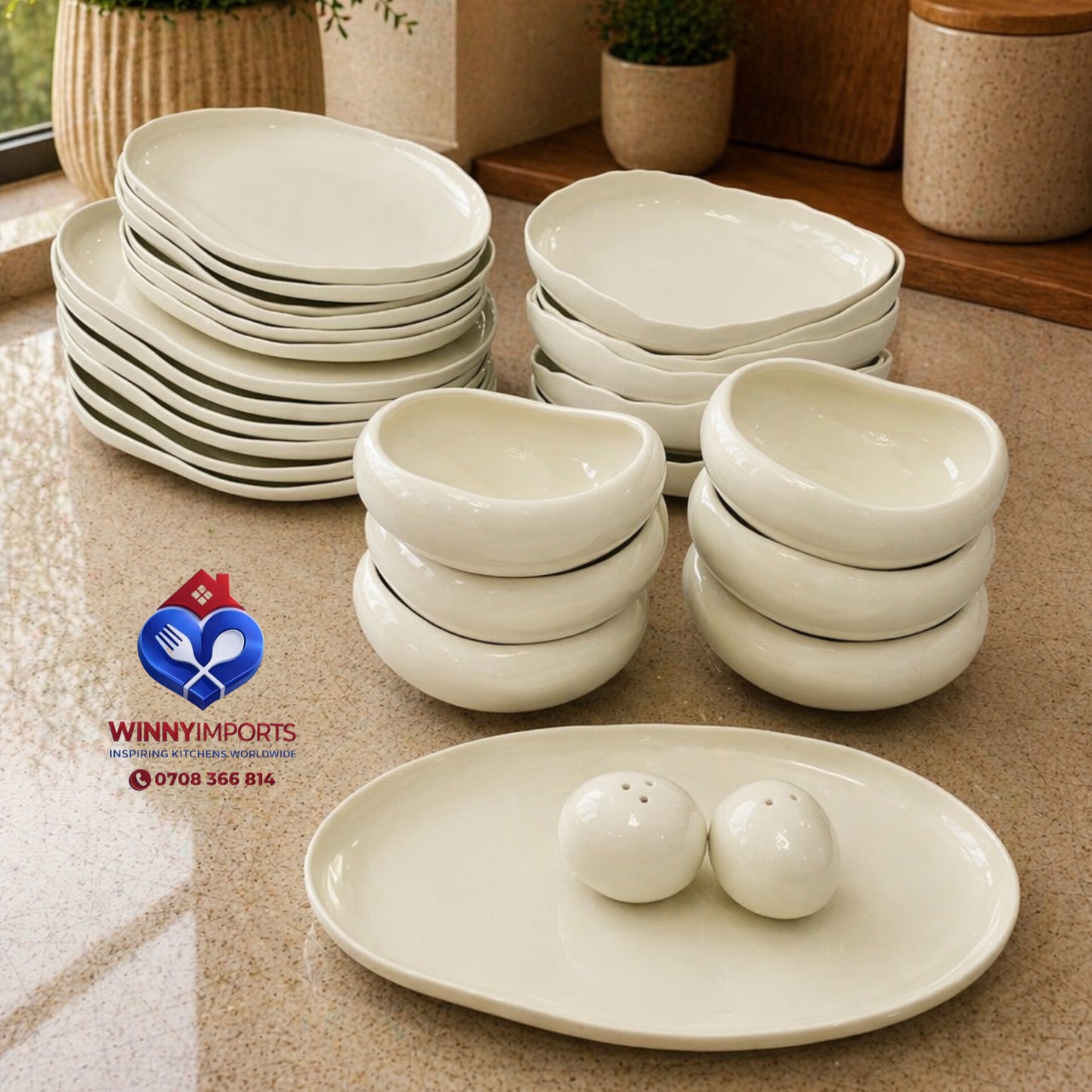 27pcs irregular dinner set