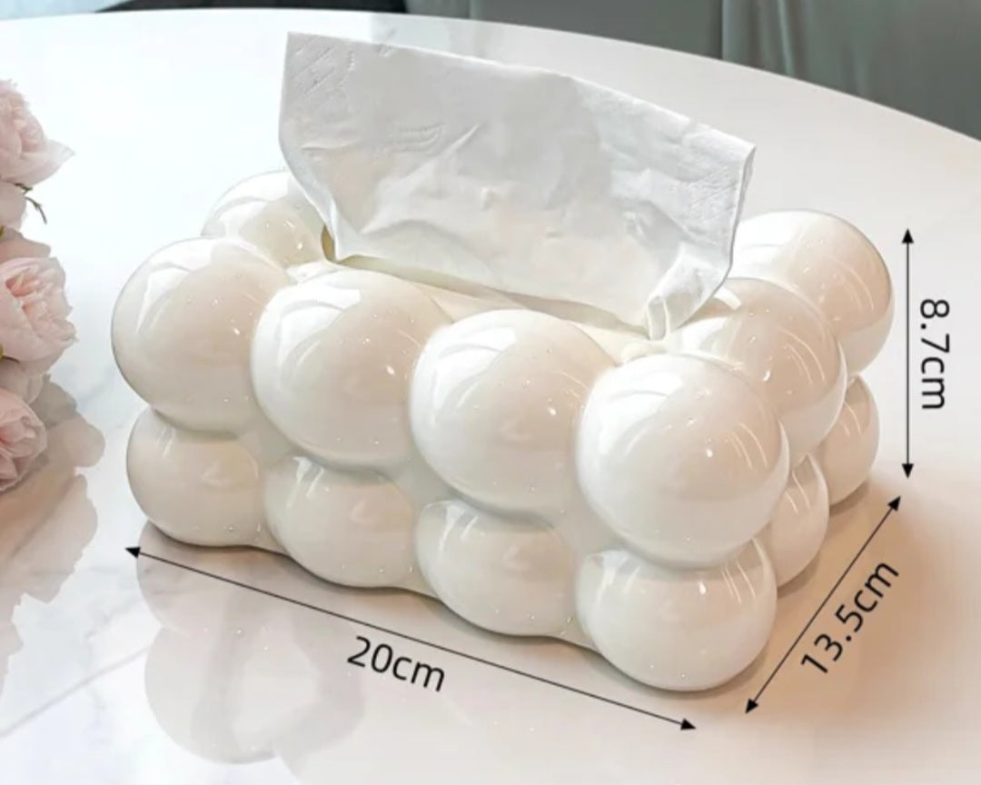 Bubble servitte holder