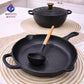 3 pieces cast iron cookware
