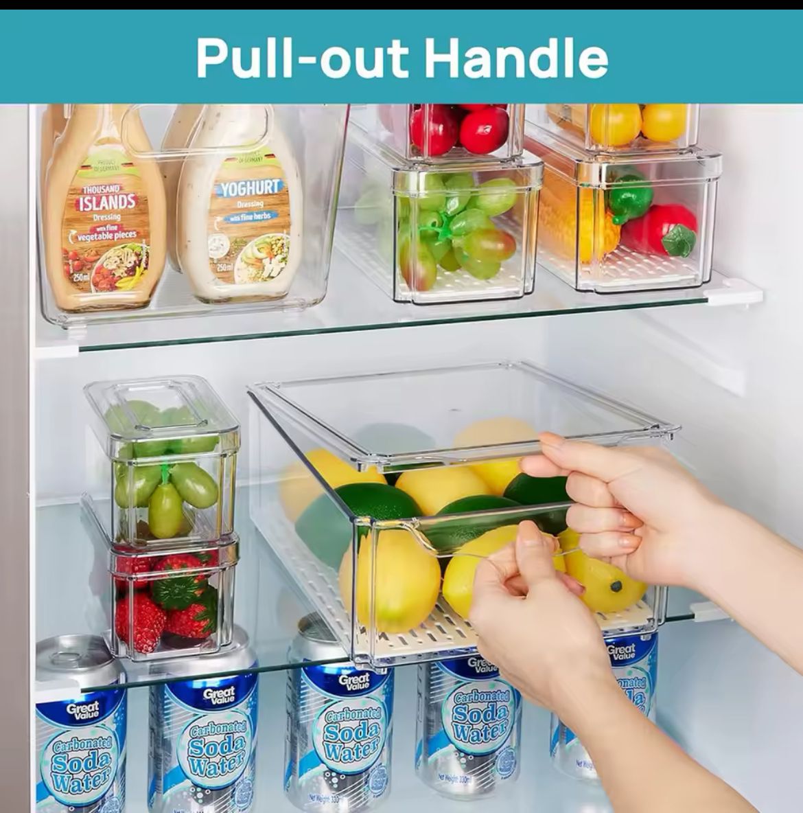 7 in 1 fridge organiser