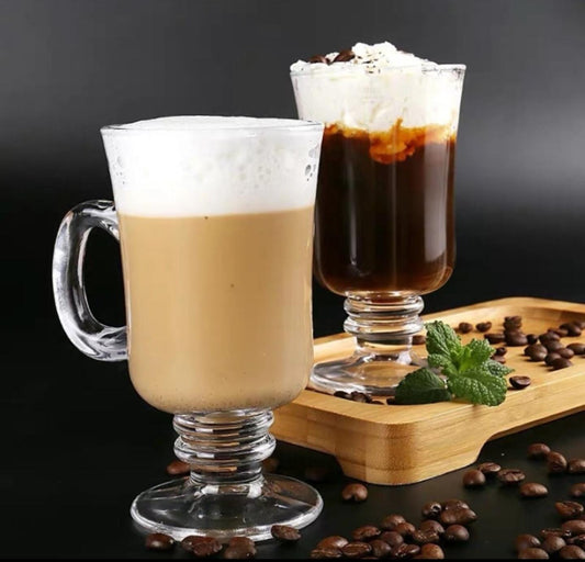 Latte/ coffee 6pcs glasses