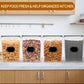 4pcs storage container