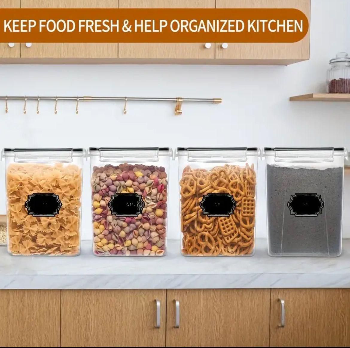 4pcs storage container