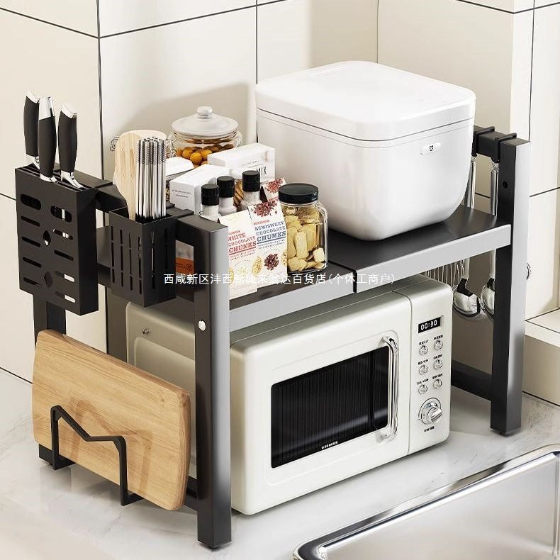 Single layer microwave stand